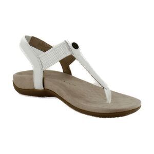Vionic Brea White Leather (Wide)